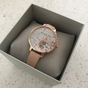Brand new Olivia Burton Marble Florals Watch